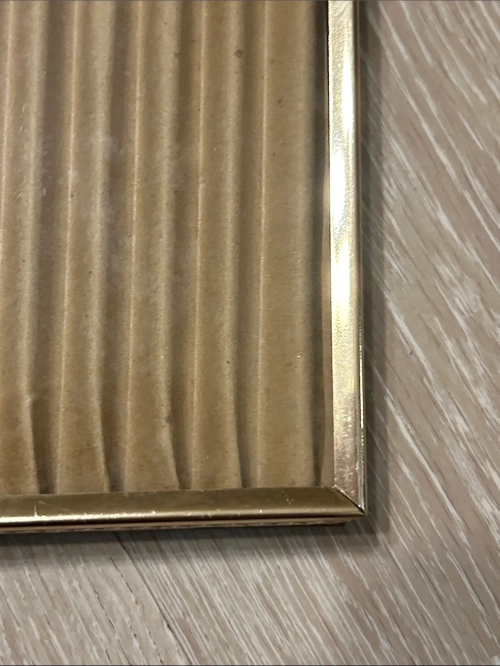 Vintage Gold Toned Decorative Picture Frame - Home Accents 5x7